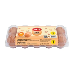 eggs-0023 เอโร่ ไข่ไก่ เบอร์ 1 10 ฟอง