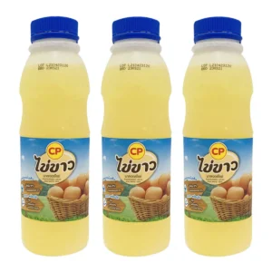 eggs-0030 ซีพี ไข่ขาวเหลวพาสเจอร์ไรซ์ 430 ก. x 3