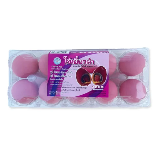 eggs-0032 ปรานีฟาร์ม สุพรรณบุรี ไข่เยี่ยวม้า 10 ฟอง