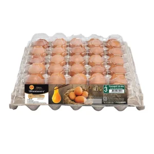 eggs-0036 ซีพี ไข่ไก่สด เบอร์ 3 มีฝา 30 ฟอง