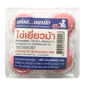 eggs-0043 มิสสะอาด ไข่เยี่ยวม้า 4 ฟอง