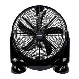 fan-0018 อิมาร์เฟล็กซ์ พัดลมอุตสาหกรรมตั้งโต๊ะ 16 นิ้ว รุ่น IF-163 สีดํา