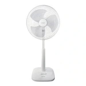 fan-0022 ชาร์ป พัดลมสไลด์ 16 นิ้ว รุ่น PJ-SL165 สีสโนว์