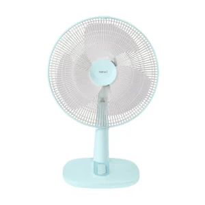 fan-0029 ฮาตาริ พัดลมตั้งโต๊ะ 16 นิ้ว รุ่น T16M1 สีฟ้า