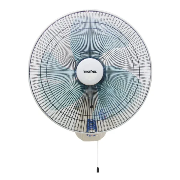 fan-0037 อิมาร์เฟล็กซ์ พัดลมติดผนัง 1 เชือก ขนาด 18 นิ้ว รุ่น IF-955 สีขาว