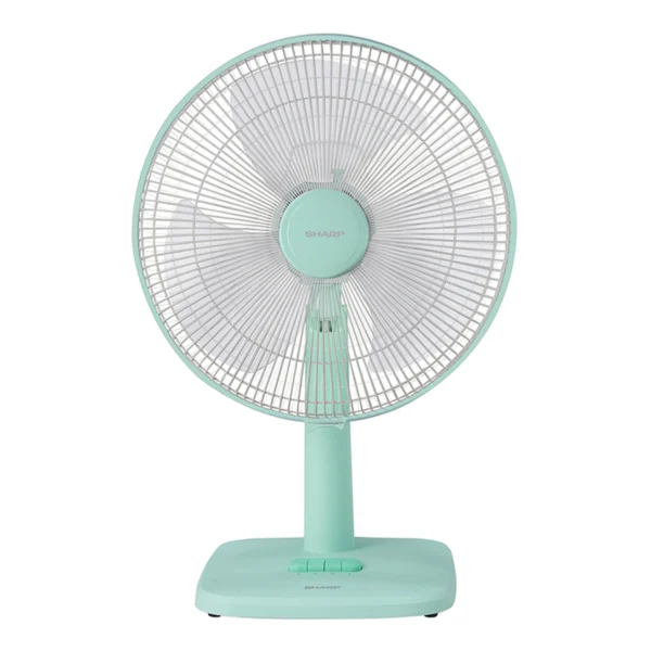 fan-0044 ชาร์ป พัดลมตั้งโต๊ะ 16 นิ้ว รุ่น PJ-TA165 สีมัจฉะ