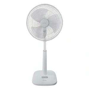 fan-0045 ชาร์ป พัดลมสไลด์ 16 นิ้ว รุ่น PJ-SL165 สีเทาหม่น