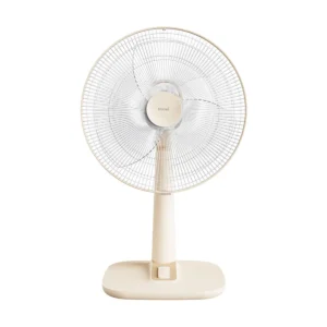 fan-0047 ฮาตาริ พัดลมตั้งโต๊ะ 18 นิ้ว รุ่น T18M1 สีครีม