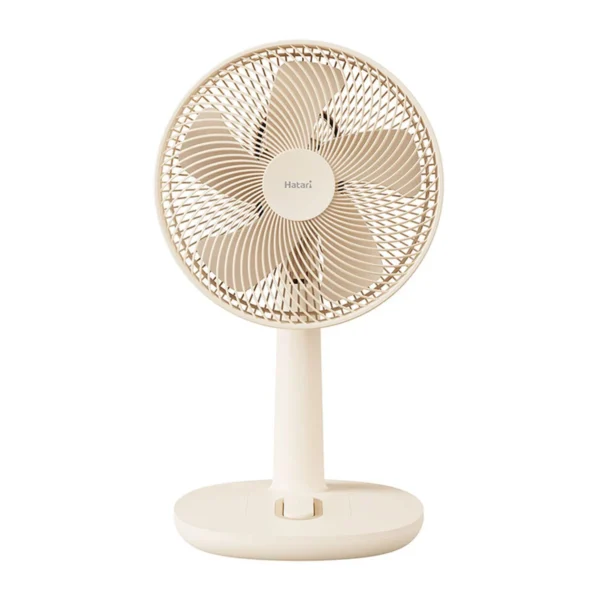 fan-0059 ฮาตาริ พัดลมตั้งโต๊ะ 12 นิ้ว รุ่น T12M1 สีแซนด์