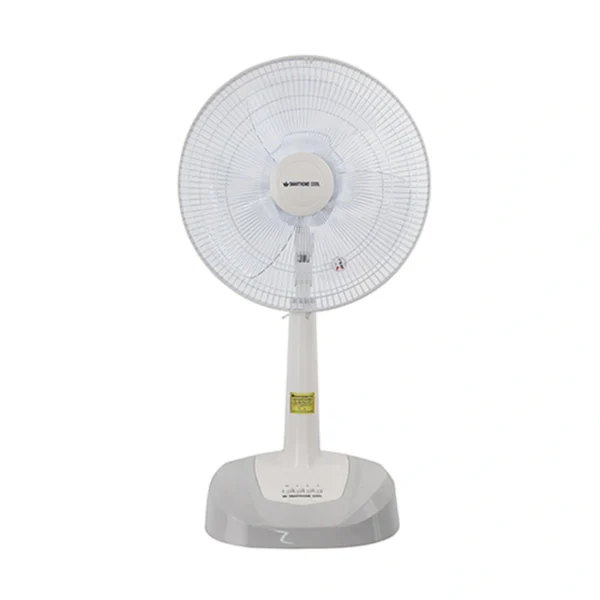 fan-0064 สมาร์ทโฮม พัดลมปรับระดับ สไลด์ 16 นิ้ว รุ่น SF16A สีขาวเทา