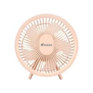 fan-0088 นิกโก้ พัดลมอเนกประสงค์พร้อมโคมไฟ ขนาด 6 นิ้ว (NIKKO Multi-function Fan) ชมพูNK-MFLJQ143P-MF