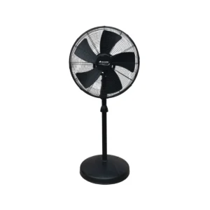 fan-0145 Accord Prevail พัดลมอุตสาหกรรม 24 นิ้ว รุ่น AC-60HP ขากลม สีดํา พัดลม24นิ้ว พัดลม