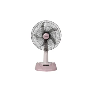 fan-0146 Accord Prevail AC-1881 พัดลมตั้งโต๊ะ 18 นิ้ว 5 ใบพัด สีเบจ