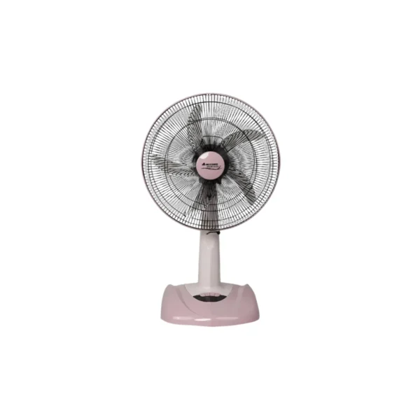 fan-0146 Accord Prevail AC-1881 พัดลมตั้งโต๊ะ 18 นิ้ว 5 ใบพัด สีเบจ
