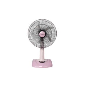 fan-0154 Accord Prevail AC-1881 พัดลมตั้งโต๊ะ 18 นิ้ว 5 ใบพัด สีชมพู