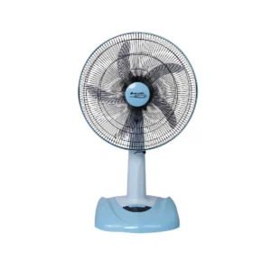 fan-0162 Accord Prevail AC-1881 พัดลมตั้งโต๊ะ 18 นิ้ว 5 ใบพัด สีฟ้า