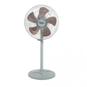 fan-0166 Aaccord Prevail พัดลมไฟฟ้าตั้งพื้น 16 นิ้ว รุ่น AC-16-40 HP ใบพัดอลูมิเนียม/ปรับระดับแรงลงได้ 5 สปีด สีเทา