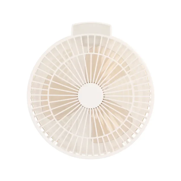 fan-0168 ฟ็อกซ์ พัดลมตั้งโต๊ะ LightBreeze FM-2028 สีขาว
