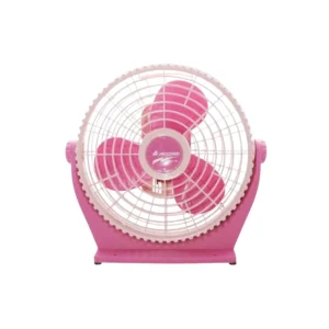 fan-0170 Accord Prevail พัดลมเล็กตั้งโต๊ะขนาด 10 นิ้ว รุ่น 10JET สีชมพูทูโทน