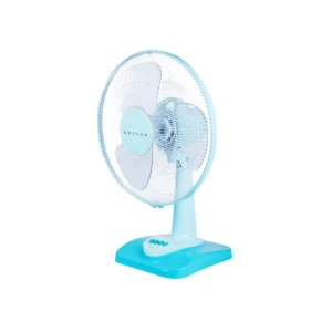 fan-0226 CEFLAR พัดลมตั้งโต๊ะ 16 FB-1602 ลมแรง เงียบ ปรับระดับได้ ประหยัดไฟ แข็งแรง ทนทาน สีฟ้า (ฺBlue)
