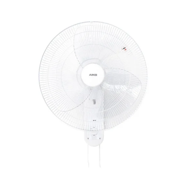 AIKO AK-W451 พัดลมติดผนัง 18 นิ้ว ใบพัดใส พัดลมส่าย พัดลมปรับก้มเงย เชือก 2 เส้น