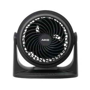 fan-0250 AIKO รุ่น TF-616 สีดํา พัดลมตั้งโต๊ะ 6 นิ้ว Mini High Velocity Fan 6 เทอร์มอลฟิวส์
