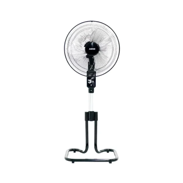 fan-0261 AIKO AK-D402 พัดลมสไลด์ 14 นิ้ว พัดลมสไลด์ใบพัดอลูมิเนียม พัดลมส่าย พัดลมก้มเงย