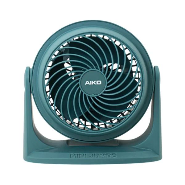 fan-0270 AIKO รุ่น TF-616 สีเขียว พัดลมตั้งโต๊ะ 6 นิ้ว Mini High Velocity Fan 6 เทอร์มอลฟิวส์