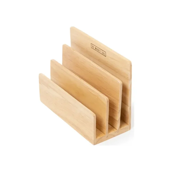 THEWOOD 'S TALE ที่วางเอกสาร ที่จัดระเบียบเอกสาร FILE RACK จากไม้ธรรมชาติ