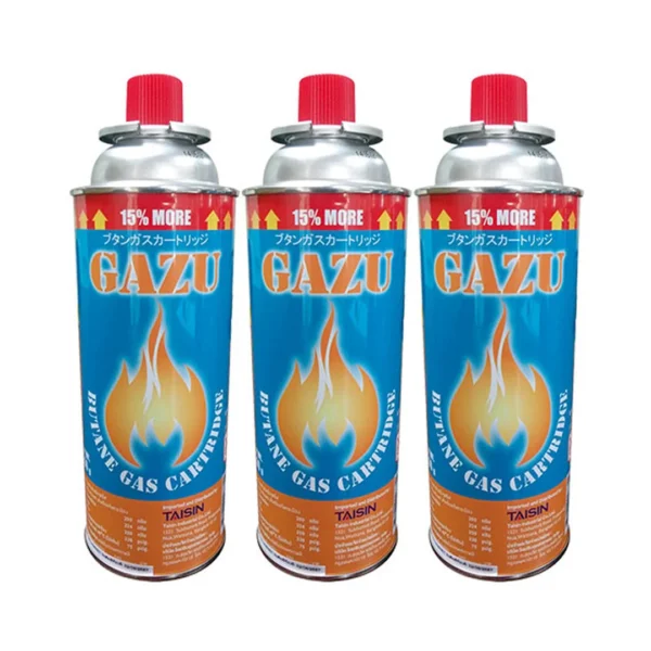 fire-heat-001 กาซู่ แก๊สกระป๋อง 250 ก. x 3