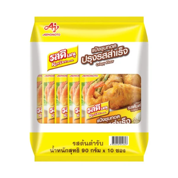 รสดี แป้งชุบทอดกรอบ ต้นตํารับ 90 ก. x 10