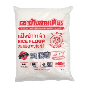 ช้างสามเศียร แป้งข้าวเจ้า 1 กก.