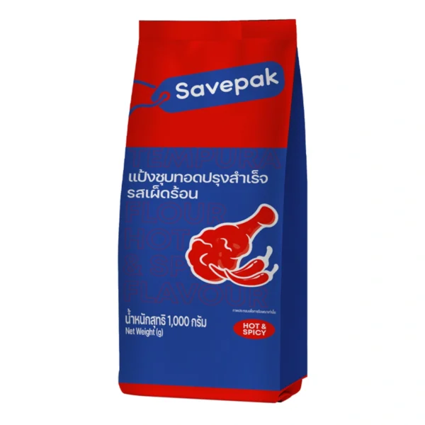 เซพแพ็ค แป้งชุบทอด รสเผ็ดร้อน 1 กก.