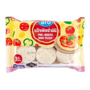flour-0032 เอโร่ แป้งพิซซ่ามินิ 3 นิ้ว 24 ชิ้น