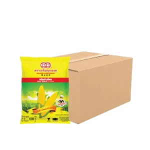 flour-0047 เหรียญทองคู่ แป้งข้าวโพด 1 กก. x 10