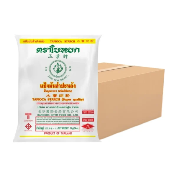 flour-0070 ใบหยก แป้งมัน10X1 KG.