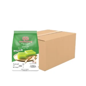 flour-0074 เหรียญทองคู่ แป้งขนมชั้น ขนาด 250 กรัม x 12 ถุง (ยกลัง)