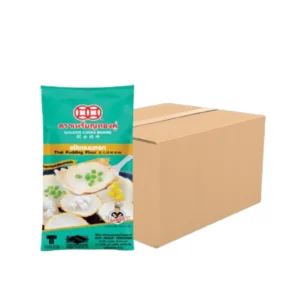 flour-0084 เหรียญทองคู่ แป้งขนมครก ขนาด 1 กก. x 10 ถุง (ยกลัง)
