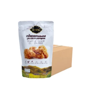 (ยกลัง) บายศรี แป้งทอดกรอบ สูตรปราศจากกลูเตน 227 กรัม x 36 ซอง / BYSRI Tempura Flour Gluten Free 227 g. x 36 bag