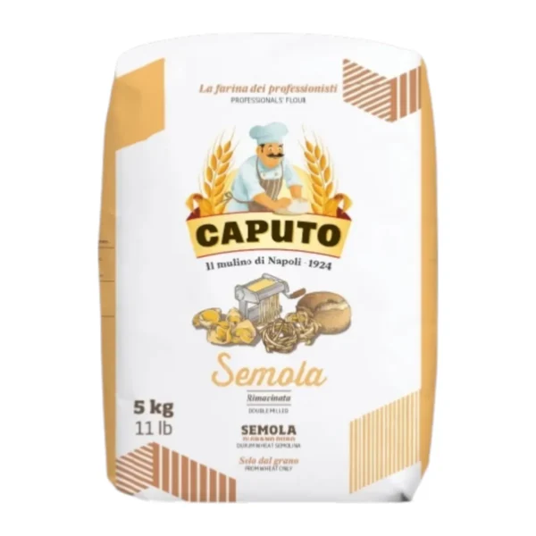 Caputo Semola For Pasta แป้งเซโมลา แป้งพาสต้า 5 kg (FA04)