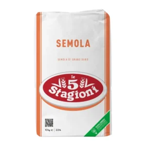 Le 5 Stagioni Semola di Grano Duro(Semolina Durum Wheat Flour) 10kgs/bag / ดูรัม วีท เซโมลินา (แป้งดูรัมเซโมลินา) ขนาด 1