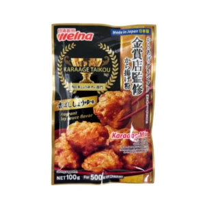 flour-0123 นิสชิน แป้งชุปทอดไก่คาราอาเกะ รสโชยุ 100 กรัม Nisshin Karaage Ko Koubashi Shoyu Aji 100 g.