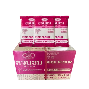 แป้งข้าวเจ้า ตราชวนชม ยกกล่อง Desert Rose Rice flour 1 kg. x 10 bags