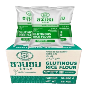 แป้งข้าวเหนียว ตราชวนชม ยกกล่องDesert Rose Glutinous rice flou 850 g x 10 bags