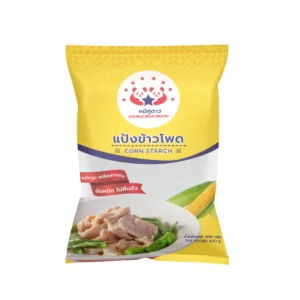 แป้งข้าวโพด ขนาด 400 g ตราหมีคู่ดาว จํานวน 1 ถุง
