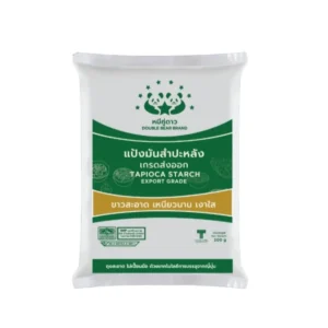 แป้งมันสําปะหลัง ขนาด 200 g ตราหมีคู่ดาว จํานวน 1 ถุง