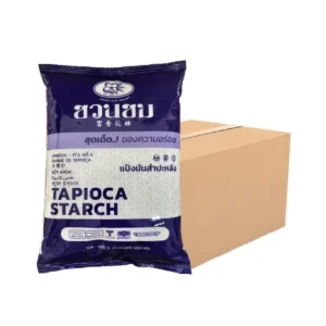 แป้งมันสําปะหลัง ตรา ชวนชม ยกกล่องDESERT ROSE Tapioca starch 500 g. x 20 bags