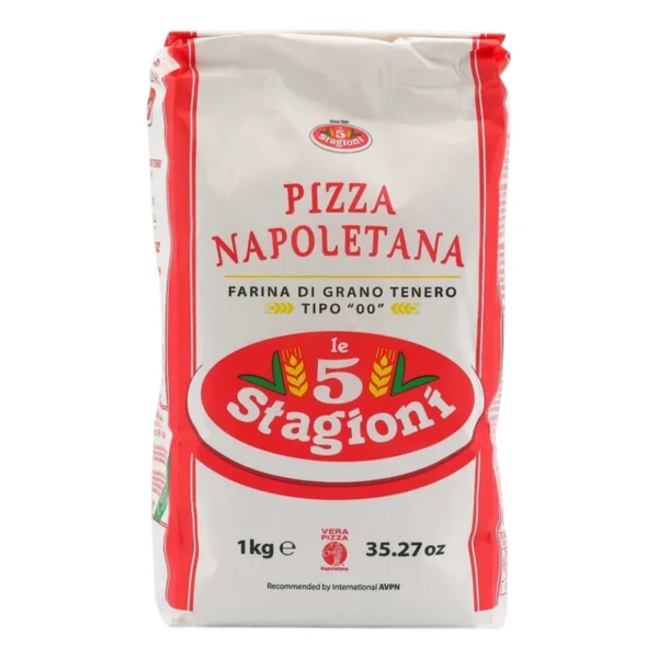 แป้งสาลีสําหรับทําพิซซ่านาโปเลทาน่า ขนาด 1 กิโลกรัม / Pizza Flour 00 Napolitana 1kg
