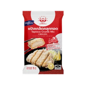 แป้งเกล็ดคลุกทอด ขนาด 1 kg ตราหมีคู่ดาว จํานวน 1 ถุง