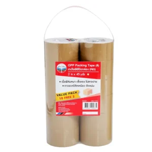 general-office-supplies-011 หลุยส์ โอพีพีเทป สีชา 2 นิ้วx45 หลา x 12